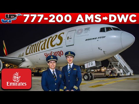 Emirates Boeing 777 Cockpit Amsterdam To Dubai