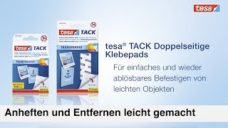 Doppelseitige Klebepads- tesa TACK XL 