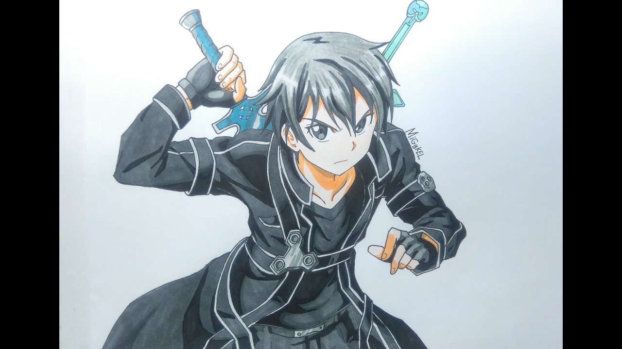 Dibujos de kirito