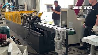 Russian Market Top-Selling C Purlin Roll Forming Machine