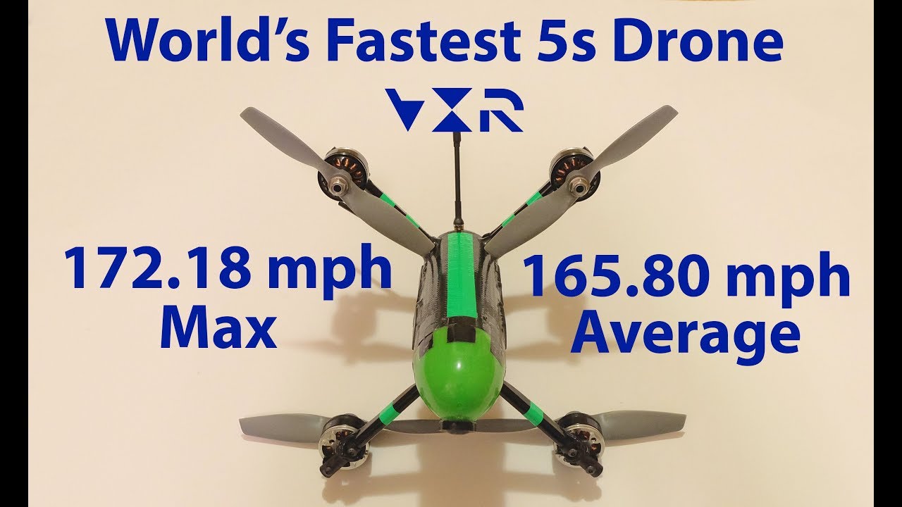 fastest drone in the world 2018