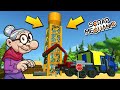 👷 В ДЕРЕВНЕ СТРОЯТ ВОДОНАПОРНУЮ БАШНЮ 💦 МУЛЬТИК в Scrap Mechanic 🔨 СКРАП МЕХАНИК 🔔