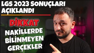 LGS Sonuçları Açıklandı! Nakillerde Her Şey DEĞİŞEBİLİR! Kontenjan listeleri güncellenecek mi?