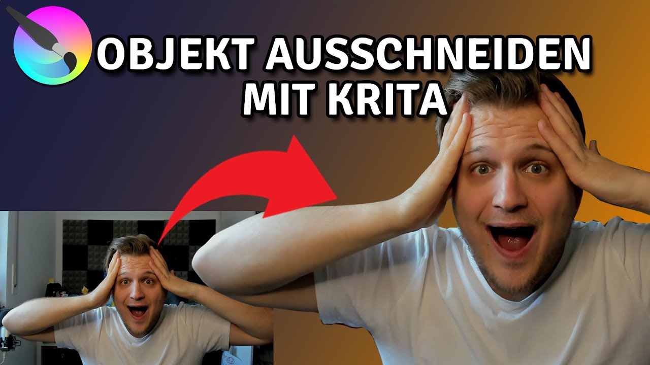 Update New Objekte aus Bild oder Foto ausschneiden mit Krita - Krita Tutroial