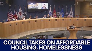 Austin City Council takes on affordable housing, homelessness, police shortage | FOX 7 Austin