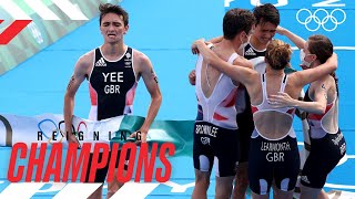 Team GB🥇🇬🇧 Mixed Relay Triathlon | Reigning Champions