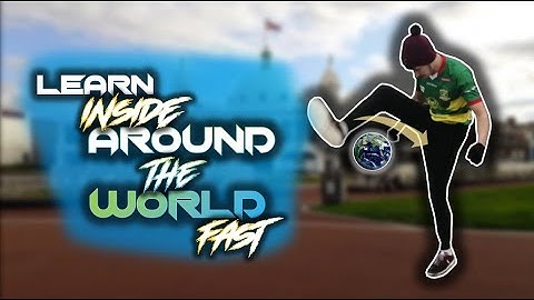 Learn the Inside Around the World FAST | Football Freestyle Tutorial