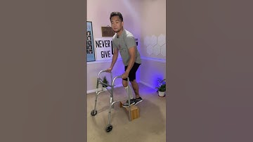 Stroke Leg Mobility with Weight Bearing Exercises #stroke #strokerecovery #strokeawareness