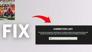 How to Fix Connection Lost in College Football 26 (PS5 & Xbox)