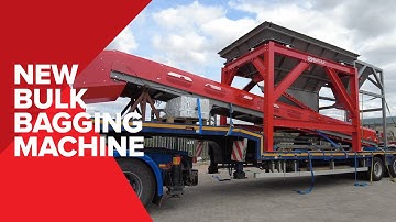 New RMGroup BB400 Automated Bulk Bagging Machine Delivery - Tippers Building Materials