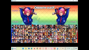 Fevrier by Aoba from Shadaloo Dolls In CVS Style for Capcom Vs SNK Evolution Kore