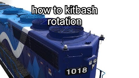 Kitbashing Pt.2: rotation