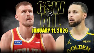 Golden State Warriors vs Atlanta Hawks Full Game Highlights – January 11, 2026 | NBA Season
