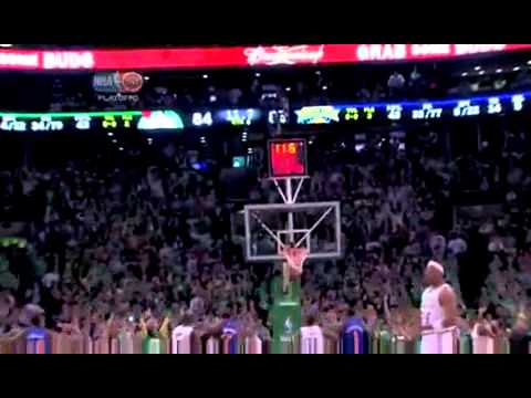 NBA 2011 Playoffs Knicks vs. Celtics Ray Allen Gam...