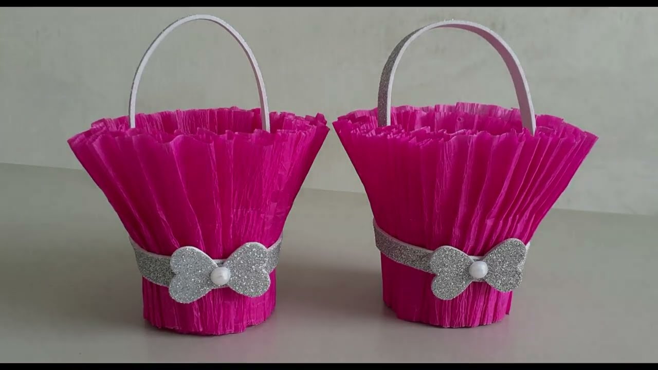 Lembrancinha com copo descartável