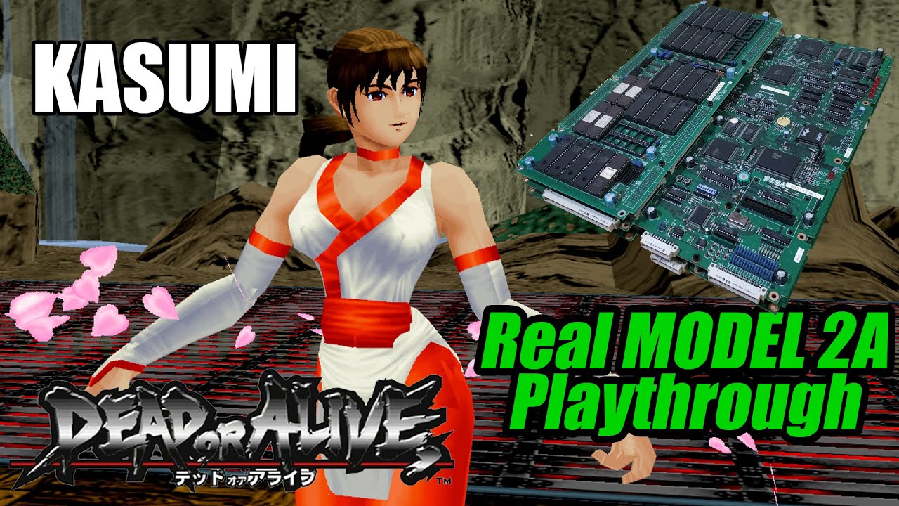 Tecmo Dead or Alive - Real MODEL 2 A-CRX - KASUMI - YouTube