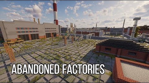 Minecraft × War Thunder: Abandoned Factory