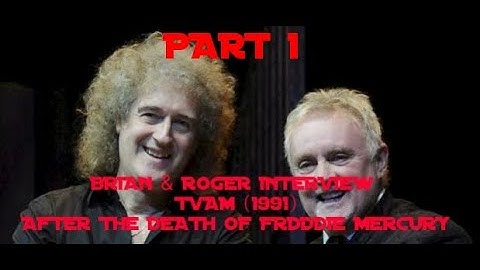 Brian May & Roger Taylor Interview on TVAM (1991) - One Week Later (Part 1)