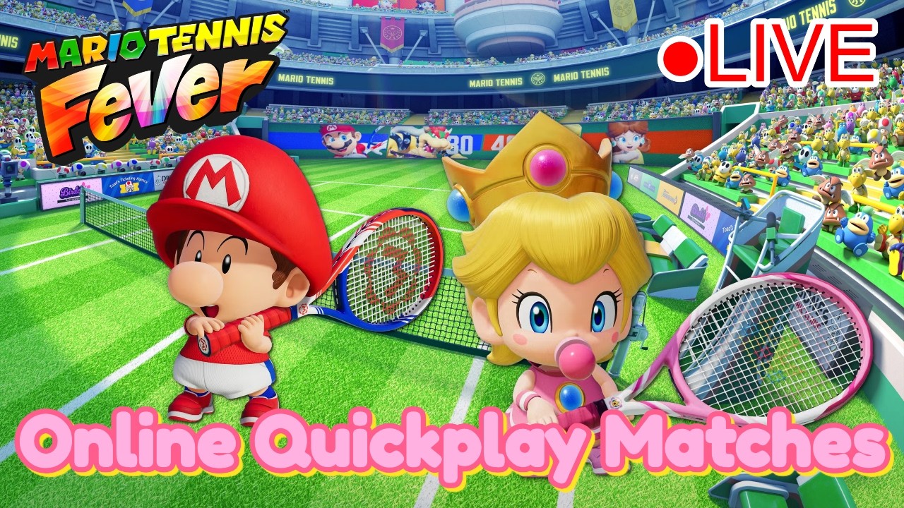 Online Quickplay Matches with Friends | Mario Tennis Fever