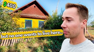 These Houses Cost Less Than $500 | Cheap Homes in Ukraine🇺🇦
