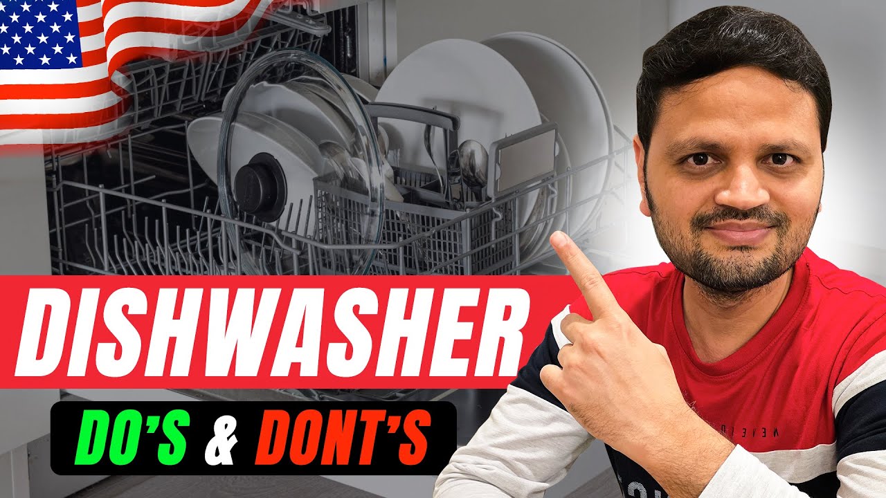 U.S. Dishwashers - ✅DO's & ❌DON'Ts (தமிழில்)‼️
