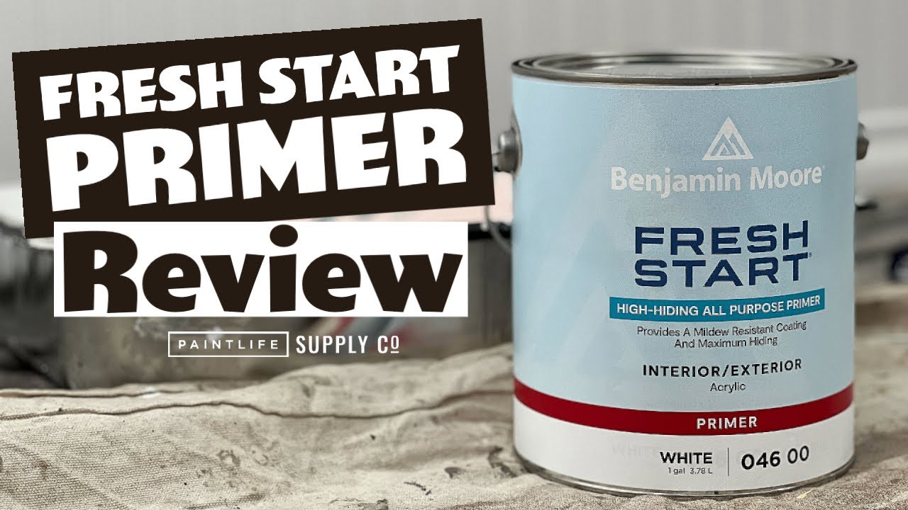Fresh Start Primer Review. Benjamin Moore Paint Reviewed. 