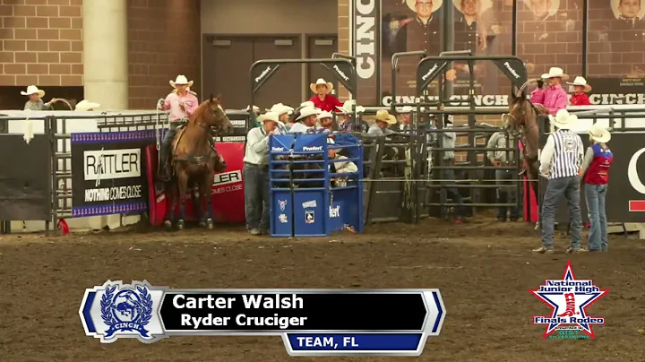 2025 National Junior High Finals Rodeo World Champion Team Roping