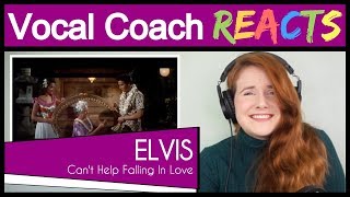 Vocal Coach reacts to Elvis Presley - Can't Help Falling In Love (Plaisir D'Amour)