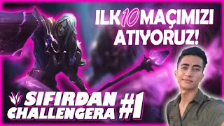 İLK 10 MAÇIMIZI ATIYORUZ! Lee Sin'e karşı nasıl oynamalıyım? Sıfırdan Challenger'a #1