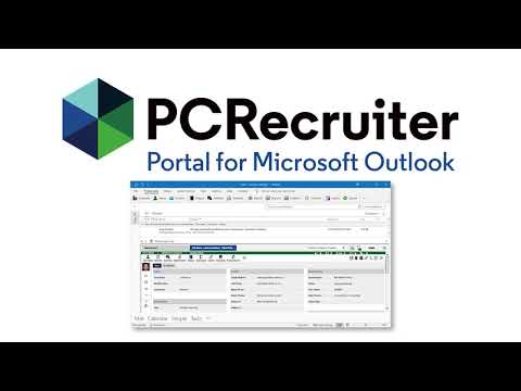 PCRecruiter Portal for MS Outlook