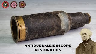 Massive Kaleidoscope Restoration  Forgotten 19thCentury Toy