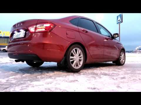 Заниженная Веста -50мм. Пружины технорессор, установка, обзор и отзыв