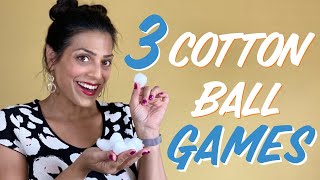 3 COTTON BALL GAMES | Eye-Hand Coordination Activities | Pediatric Occupational Therapy Tips