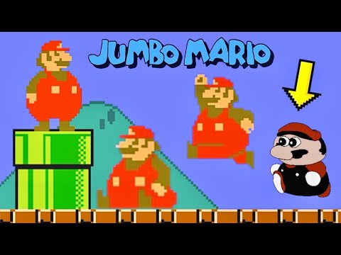 Mario is now JUMBO MARIO in Super Mario Bros. - Fatness MOD