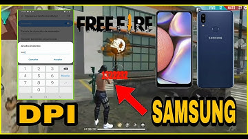 COMO ACTIVAR EL DPI EN  DISPOSITIVOS SAMSUNG A10,A20,A30,A50,A70,A80 FREE FIRE