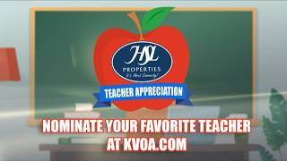 Nominate the best educator for HSL Properties' Teacher Appreciation award