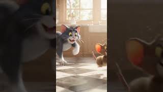 Tom and Jerry 3D Animation Realistic - By AI #3d #tomandjerry #viral #shorts #short