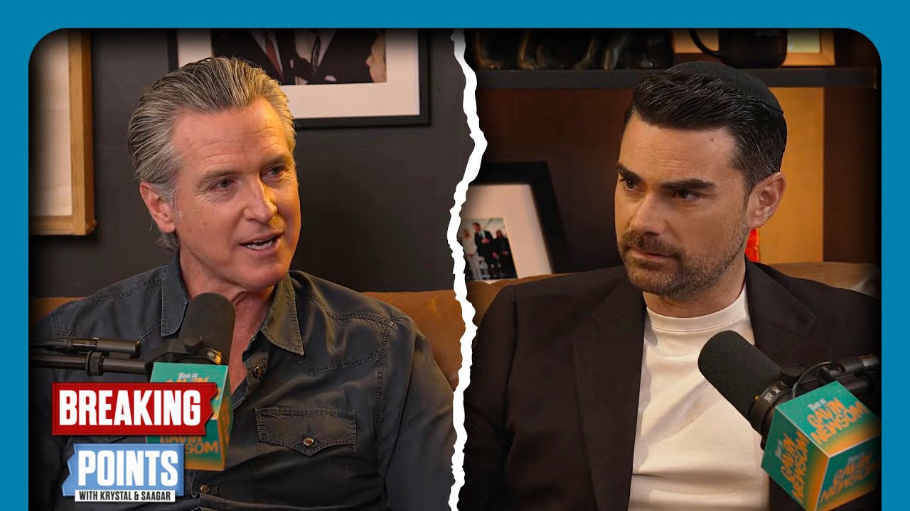 Gavin Newsom SLAPPED AROUND By Ben Shapiro On Israel