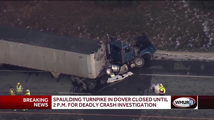 Spaulding Turnpike closed in Dover amid investigat...