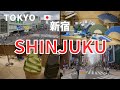 【JAPAN🇯🇵 】Tokyo Shinjuku !Shinjuku Gyoen/Bus Terminal/East exit pedestrian paradise/gourmet&souvenir
