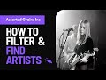How to filter and find the perfect artist for your project or event  assorted grains inc