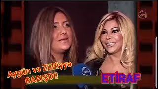 Aygün və Zülfiyyə barışdı.Diva: \