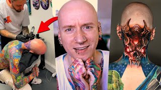 TATTOOING MY SKULL WAS INTENSE - Pain & Aftercare