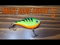 Must Have Lures (FOR BIG GREEN BAY WALLEYES!)