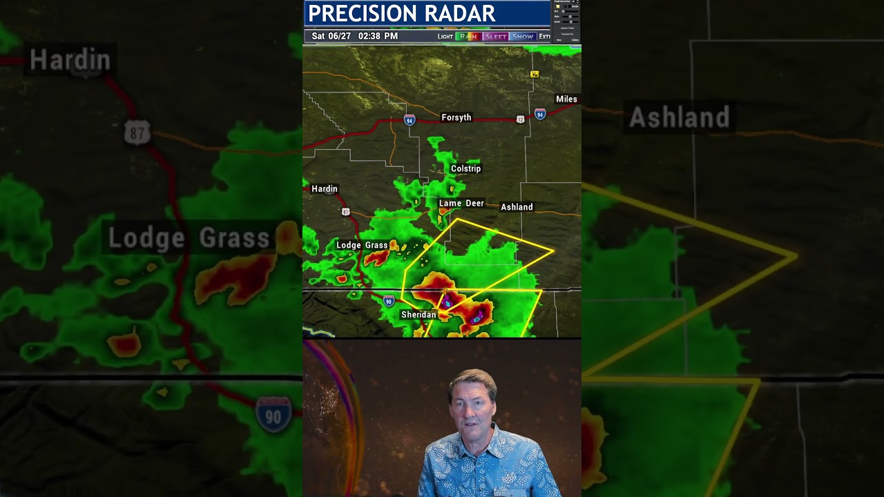 This Storm System Could Turn Dangerous Fast #weather #montana #danger