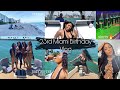 23rd Birthday Trip To Miami Vlog PART 1 l Bistro Cafe | Yacht Party + Getting Lit  🔥