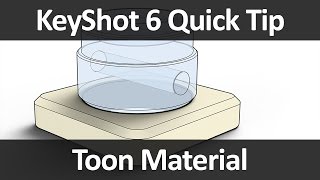 KeyShot Quick Tip: Toon Material