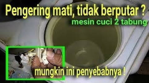 Memperbaiki pengering tidak berputar pada mesin cuci