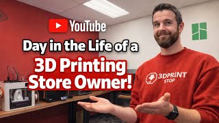 Day in the Life of a 3D Printing Store Owner! Monday 4-13-2026