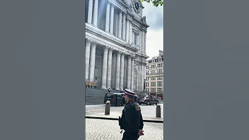 King Charles and Queen Camilla arrive at St. Paul's Cathedral